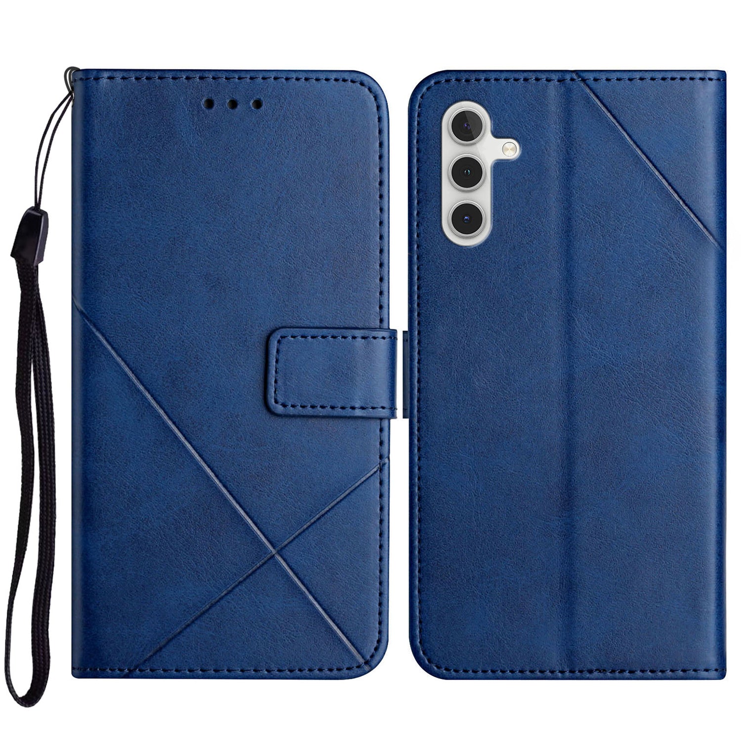 Leather Phone Cover for Samsung Galaxy S23 FE Wallet Stand Imprinted Phone Case Leather Phone Cover for Samsung Galaxy S23 FE Wallet Stand Imprinted Phone Case